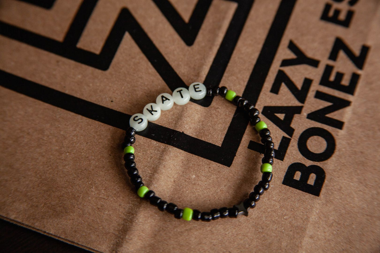 Youth Skate Bracelet - Glow In The Dark