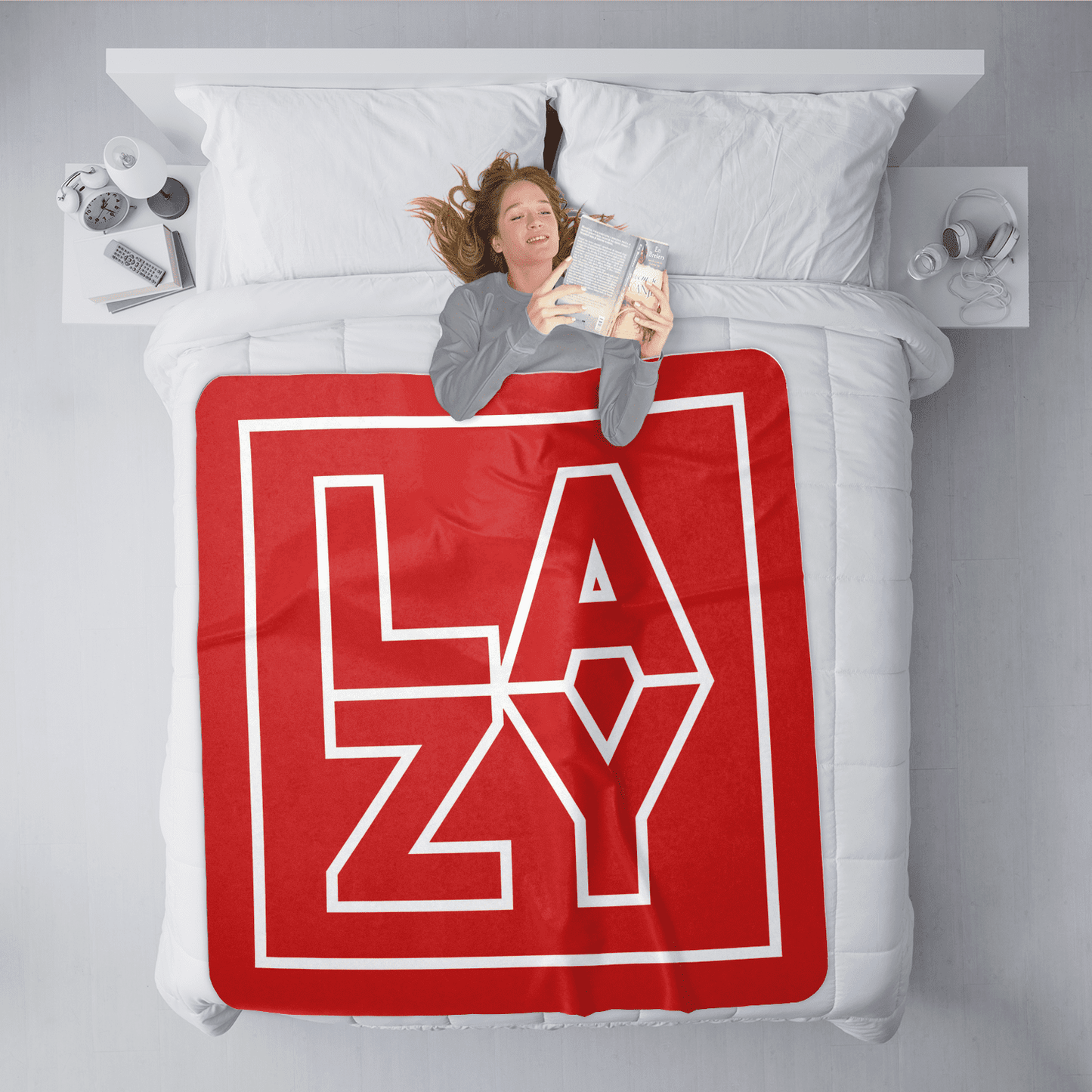 Lazy Classic Fleece Blanket