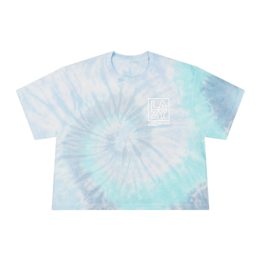 LAZY Tie-Dye Crop Top