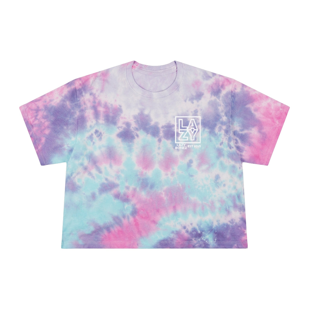 LAZY Tie-Dye Crop Top